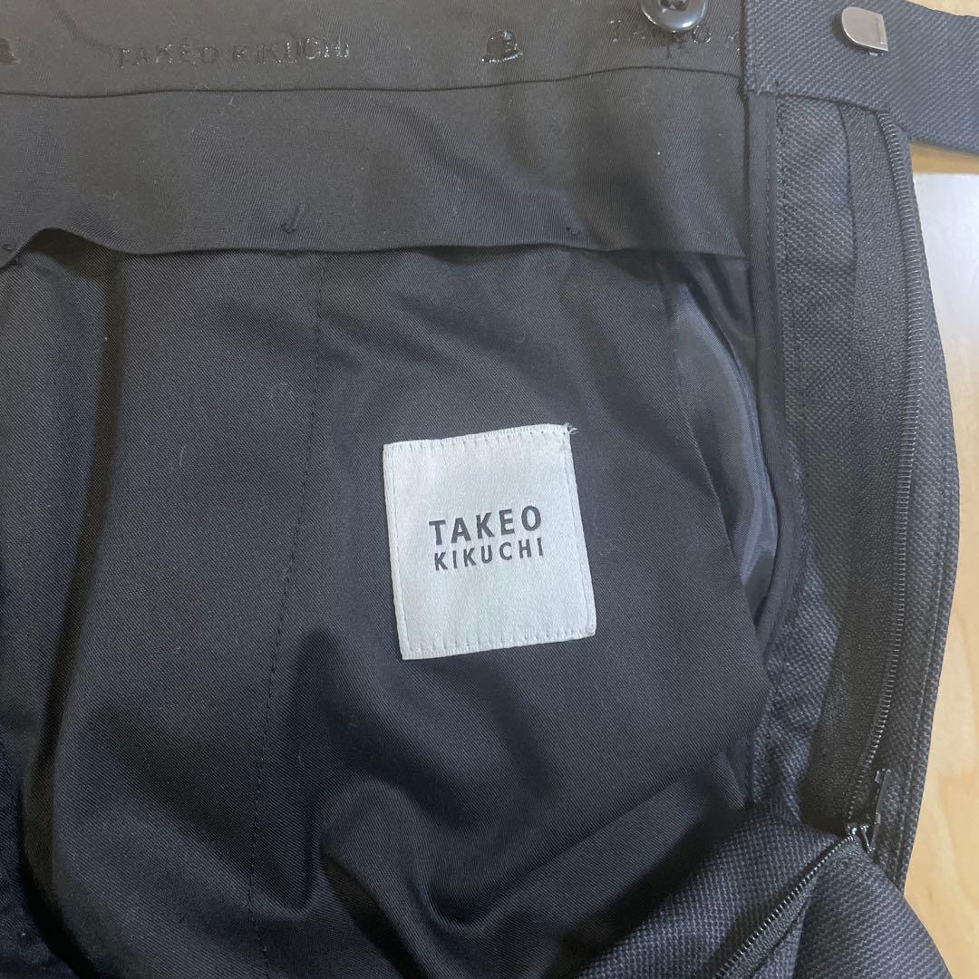 TAKEO KIKUCHIダークグレー スーツ3点セット