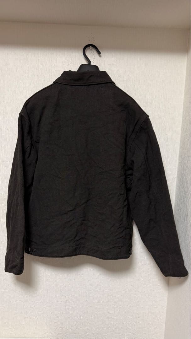 ジャケット・アウター 26SS COMOLI HEMP DUCK ZIP SHORT JACKET