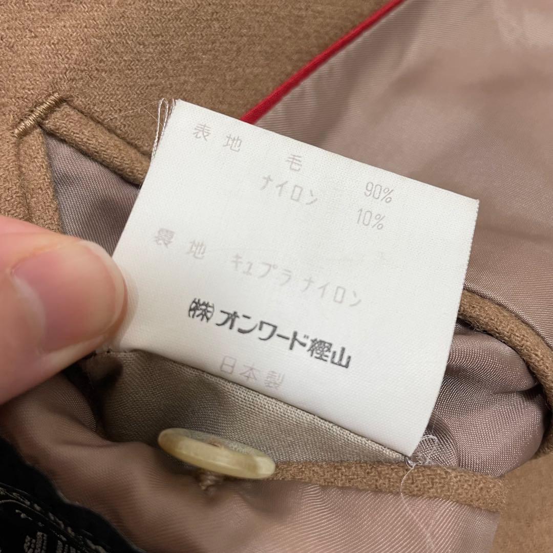 【美品】ジェイプレス 金ボタン テーラードジャケット キャメル Lサイズ