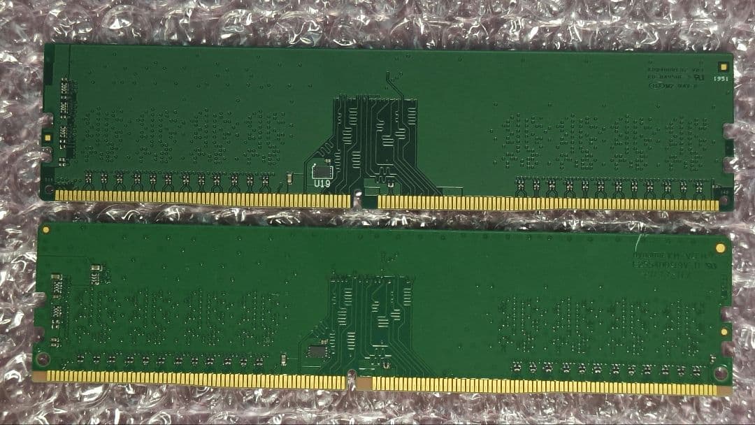 DDR4 8GBx2枚 16GB DDR4-2666 動作確認済み ⑥