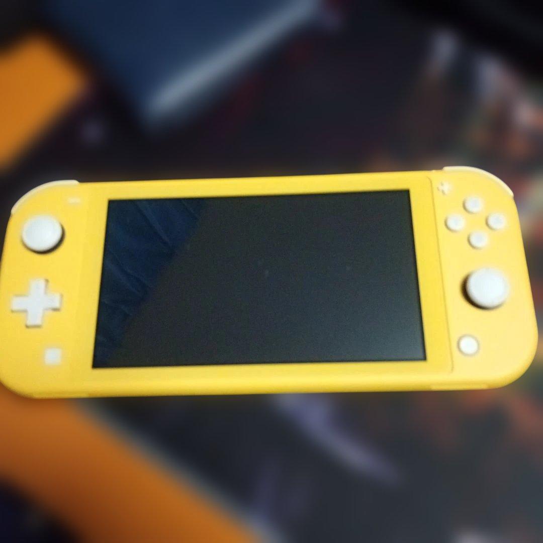 Nintendo Switch Lite イエロー(ジャンク)&Lite用ケース