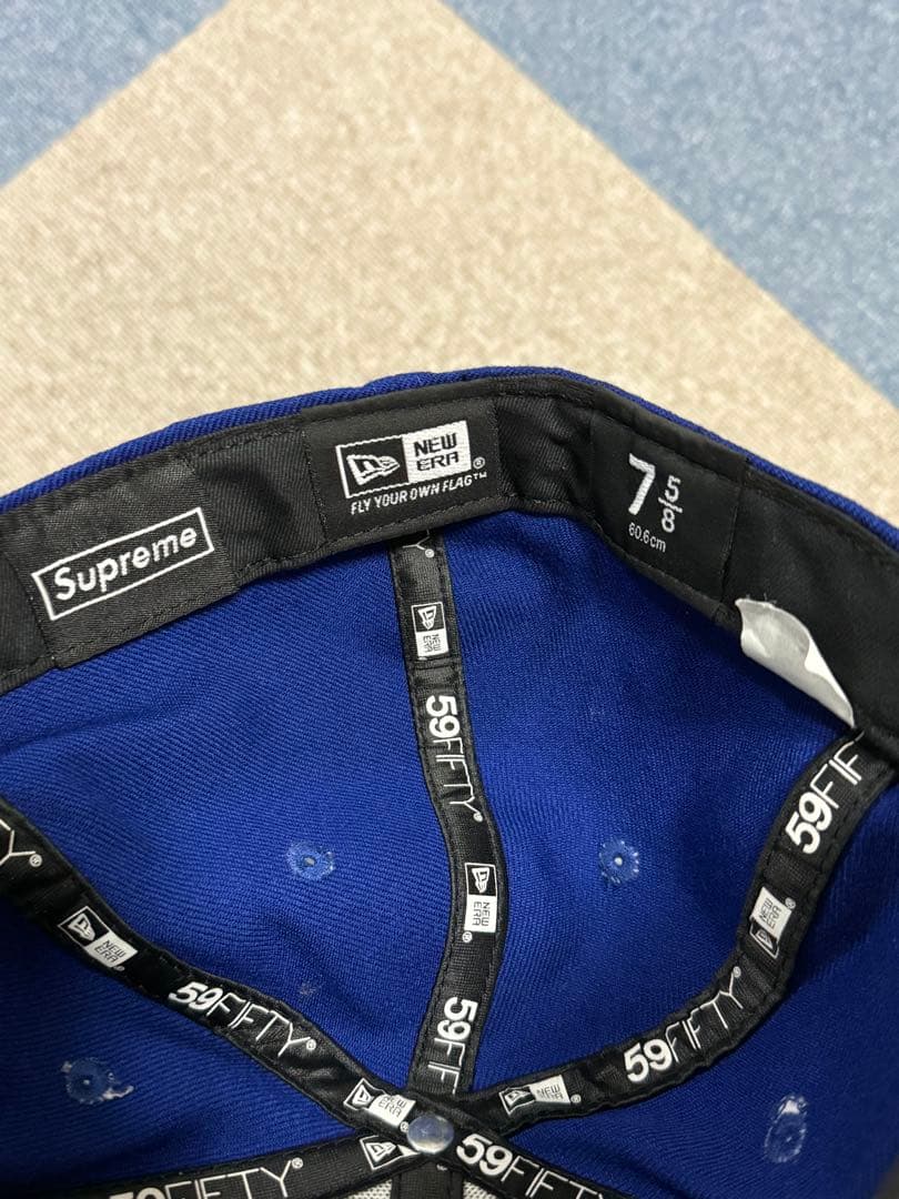 SPORZA supreme NEW ERA メタルプレート　7 5/8