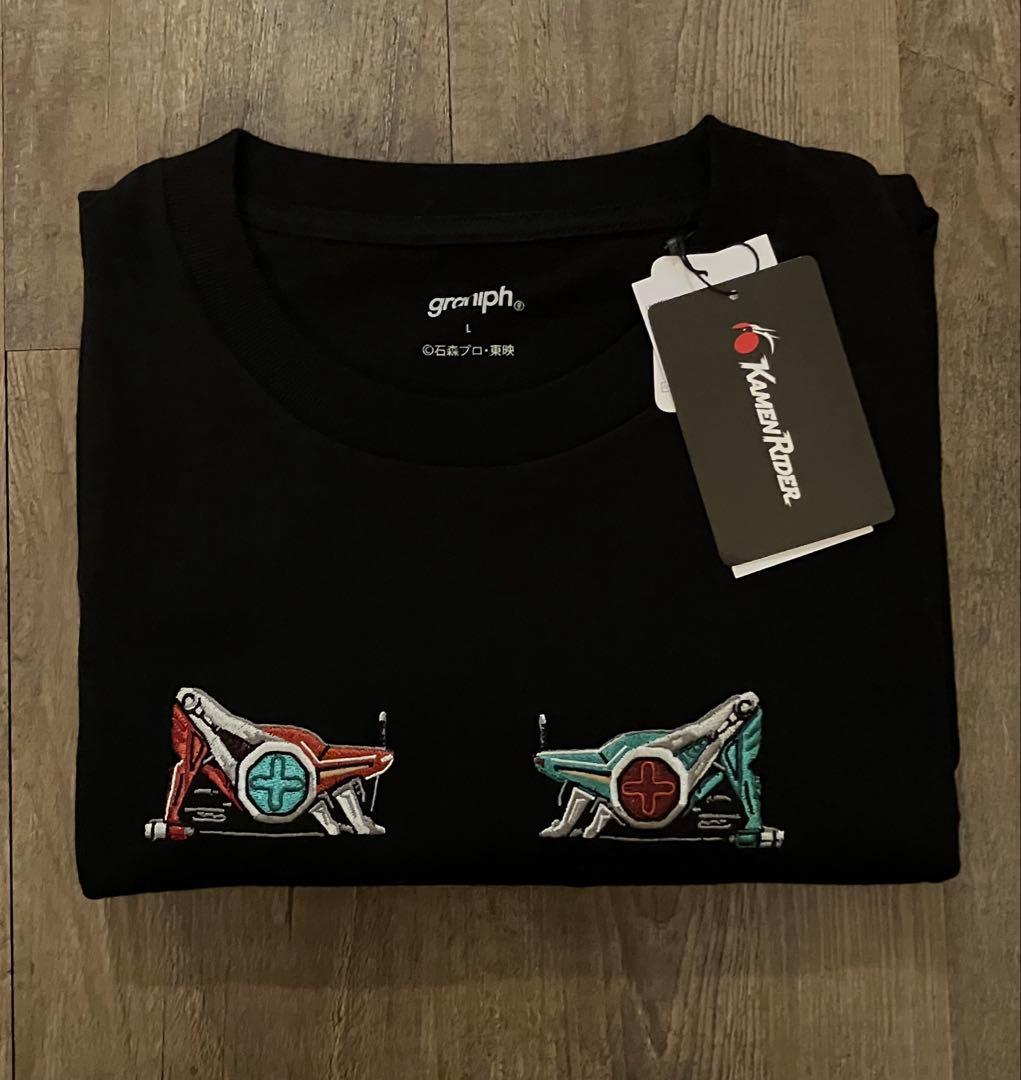 グラニフ 仮面ライダーカブト 地獄兄弟 ビッグシルエットTシャツ