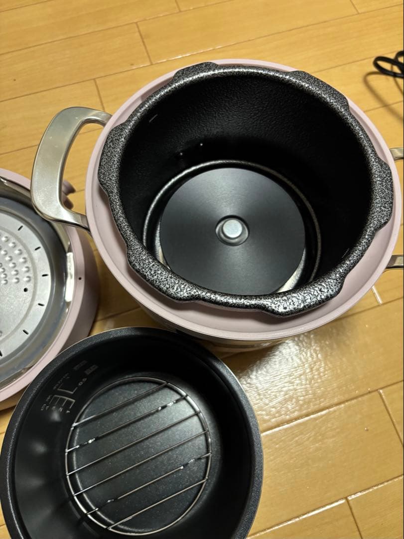 Re・De Pot (リデポット) 電気圧力鍋　モーヴピンク