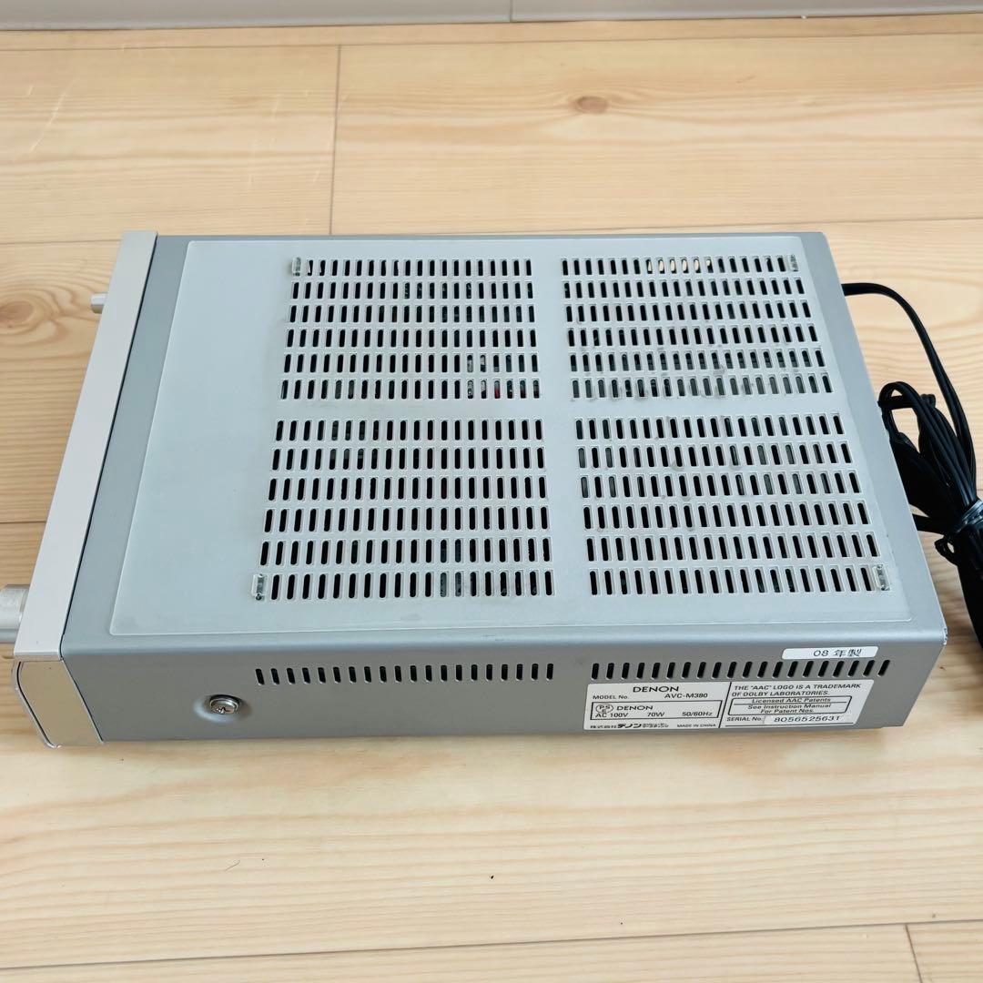 【動作良好】DENON AVC-M380 AVアンプ DENON