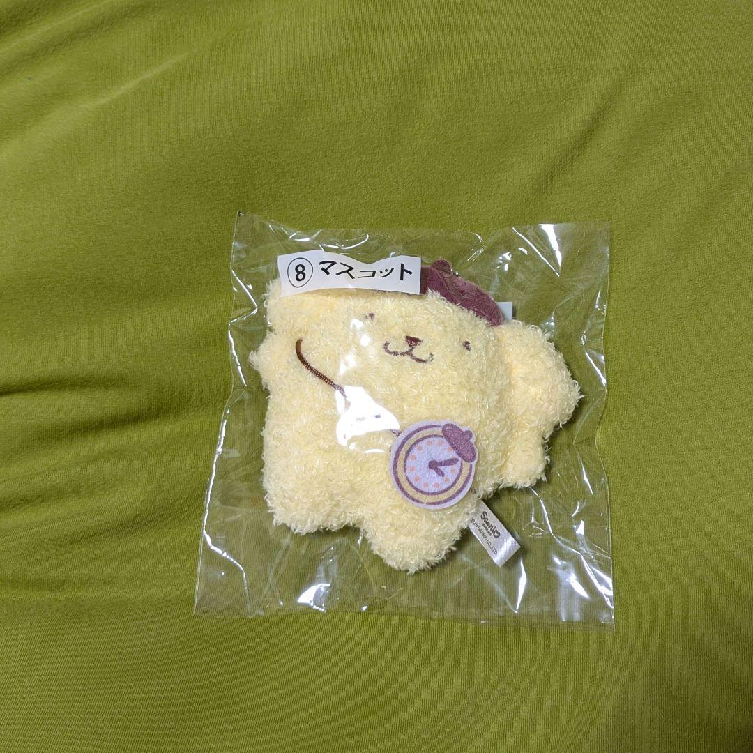 ポムポムプリン　くじ　ぬいぐるみスピーカー　マスコット　2点セット