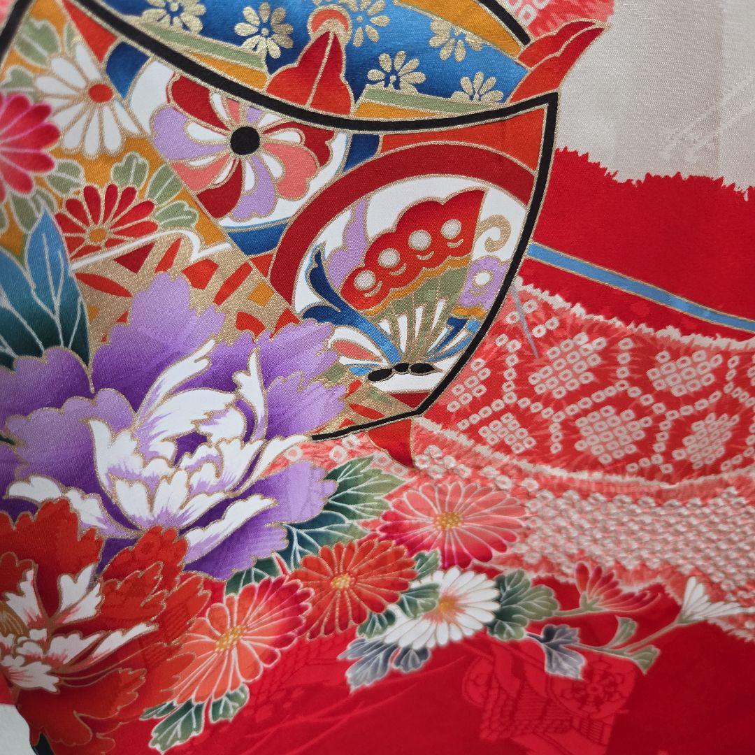No49　女の子　お祝い着物　産着　七五三