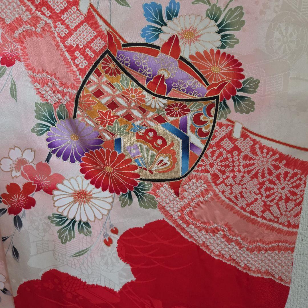 No49　女の子　お祝い着物　産着　七五三
