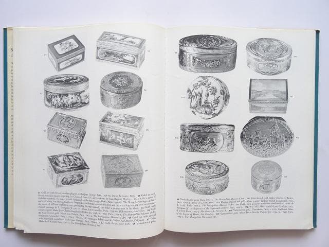 洋書◆嗅ぎタバコケース写真集 本 煙草 スナップボックス 工芸品