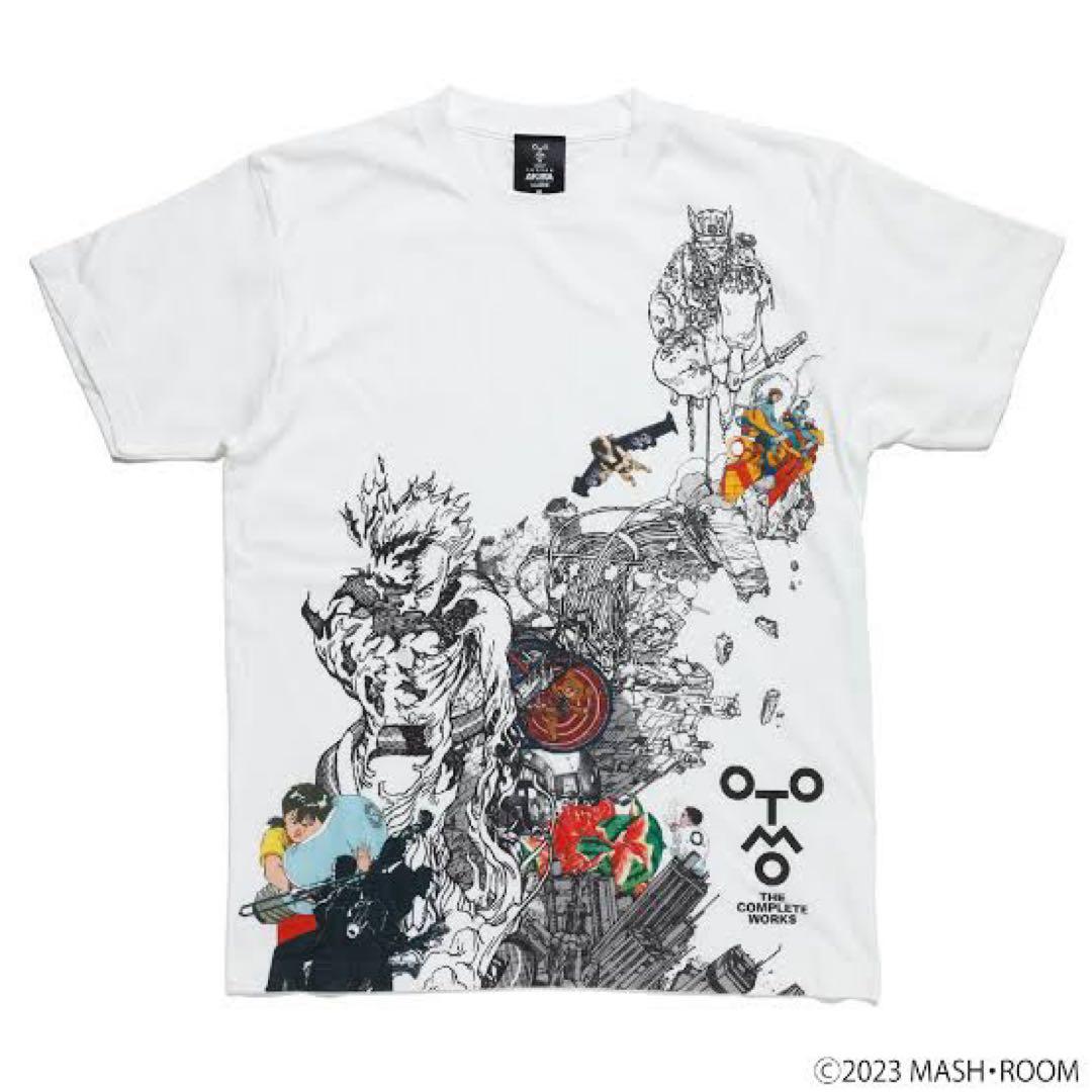 大友克洋全集Tシャツ　AKIRAセル画展　Lサイズ