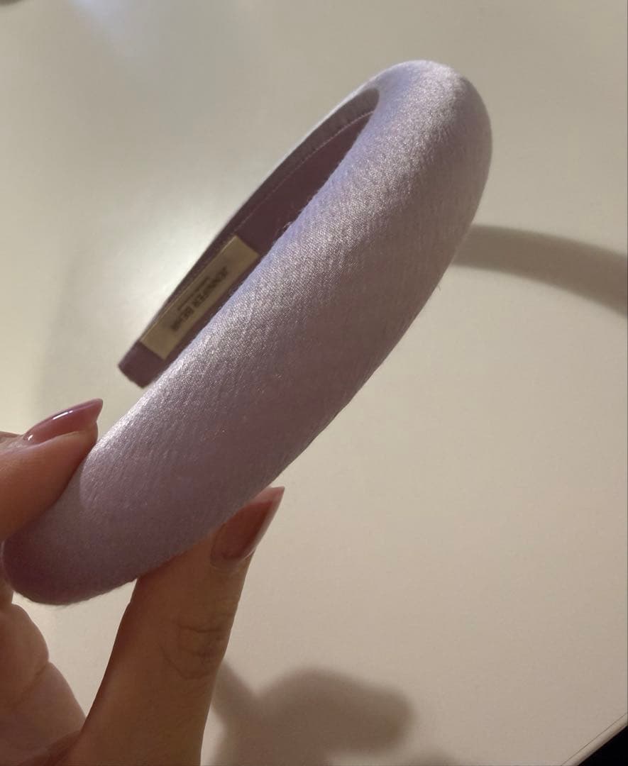ジェニファーベアjenniferbehr ヘアバンド　カチューシャ　パープル