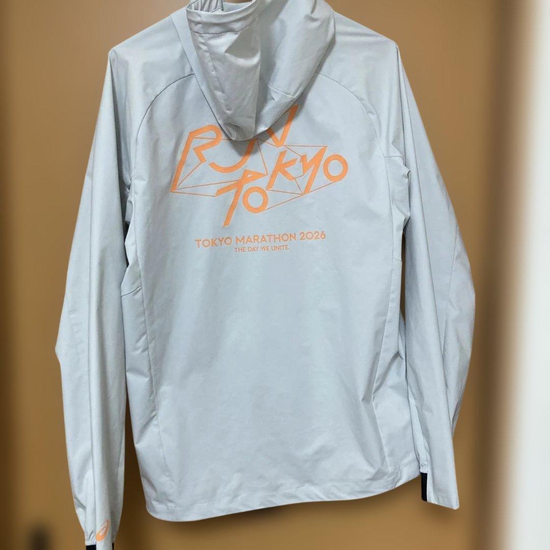 asics 東京マラソン2026 ウィンドブレーカー S