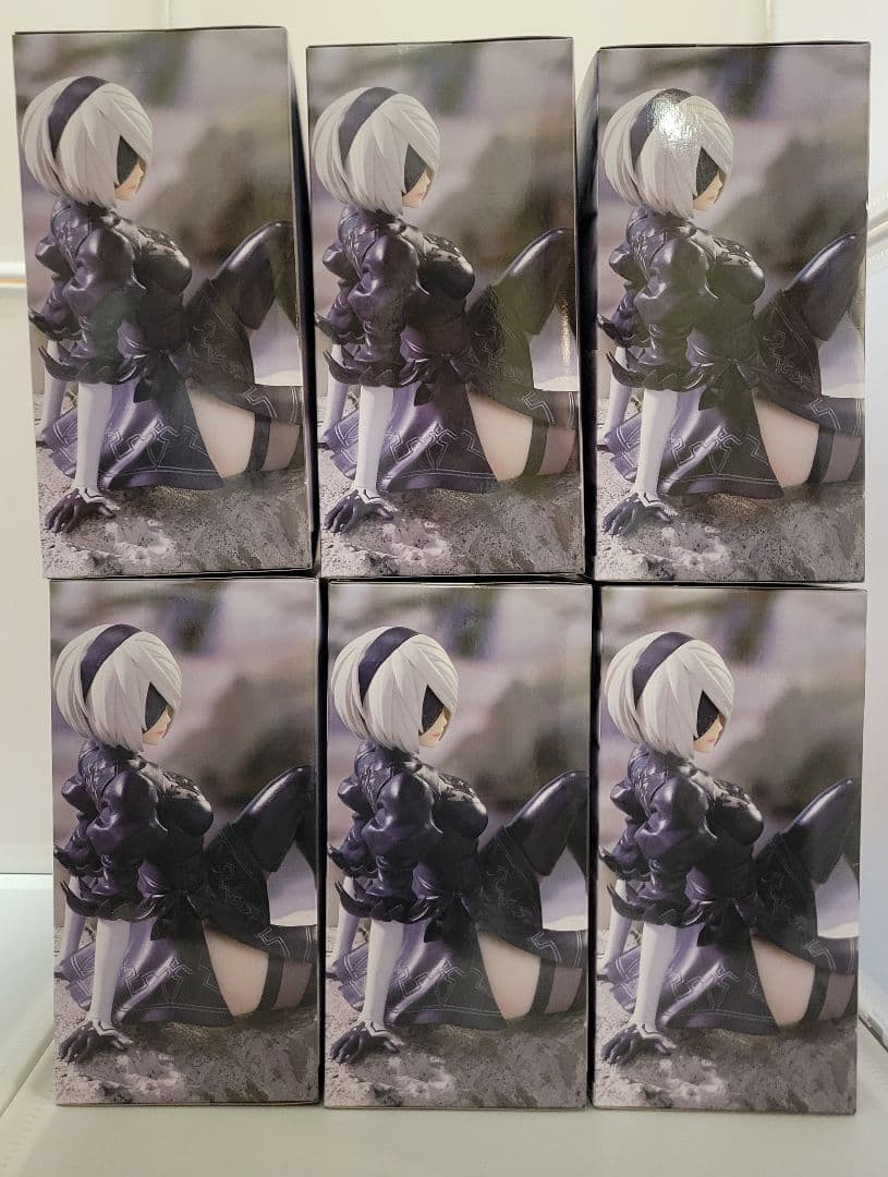 NieR:Automata 2B ぬーどるストッパー フィギュア 6体セット