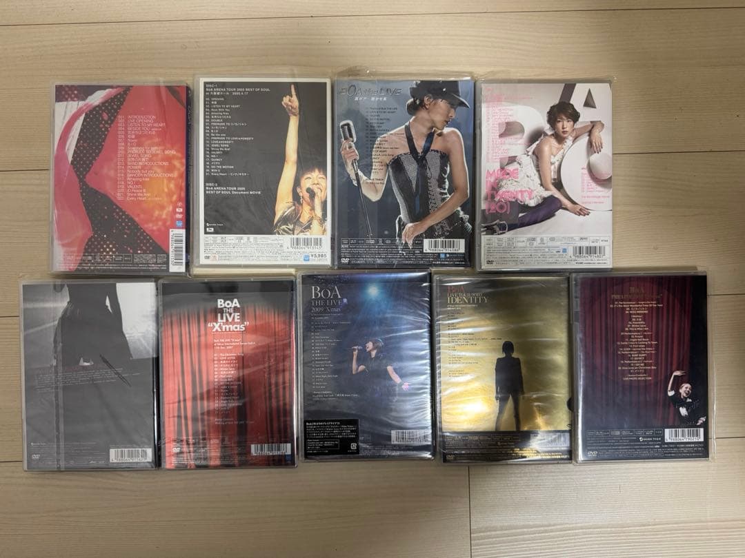 BoA LIVE DVD 9枚セット