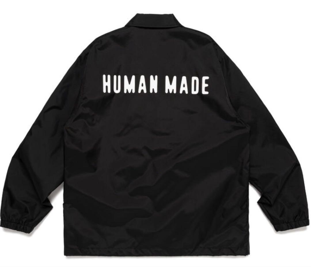 HUMAN MADE ブラック コーチジャケット 試着のみ