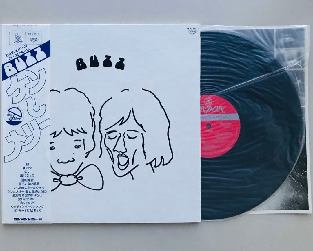 BUZZ/ケンとメリー　ファーストアルバム　稀少LP ケンメリ　スカイライン