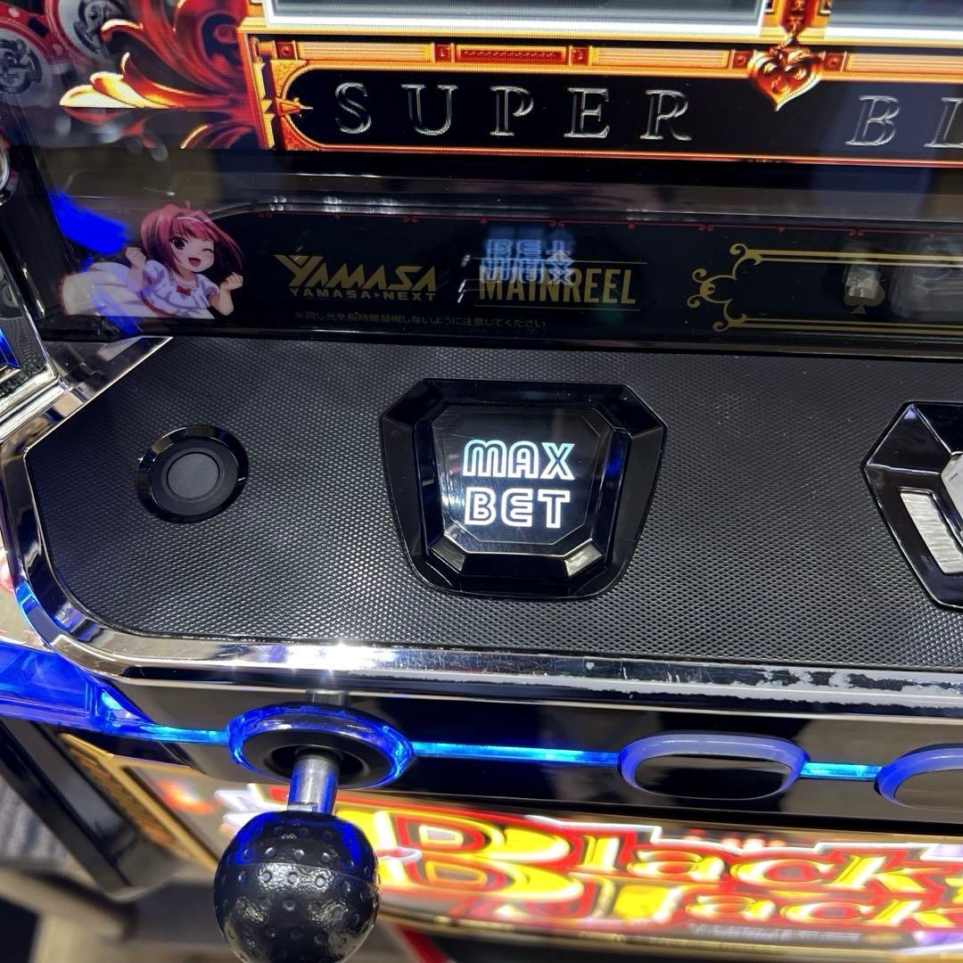 スマスロ「スーパーブラックジャック」 送料無料　パチスロ実機