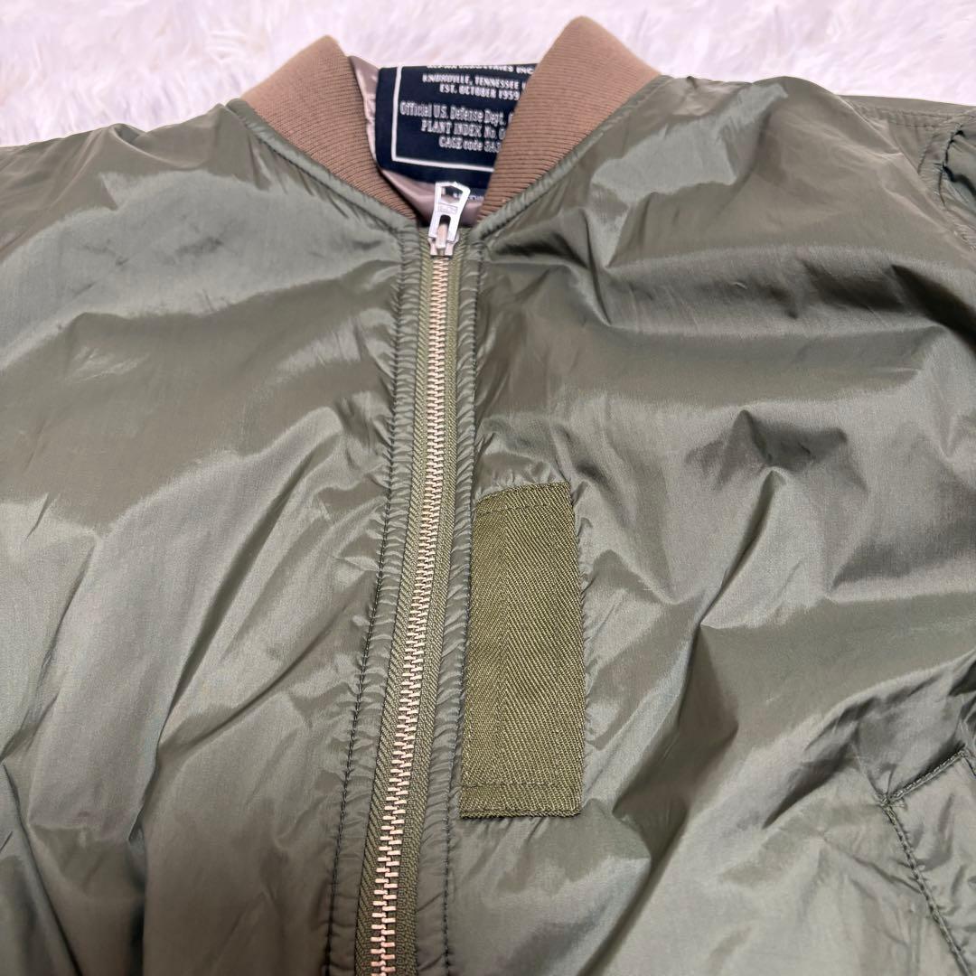 ALPHA INDUSTRIES MA-1 フライトジャケット 定番色 Mサイズ