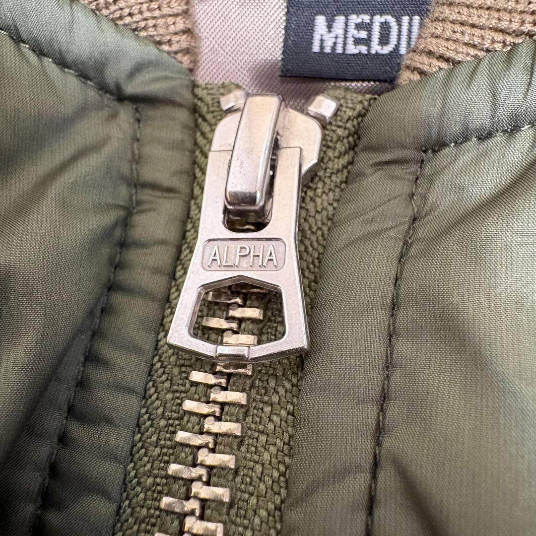 ALPHA INDUSTRIES MA-1 フライトジャケット 定番色 Mサイズ