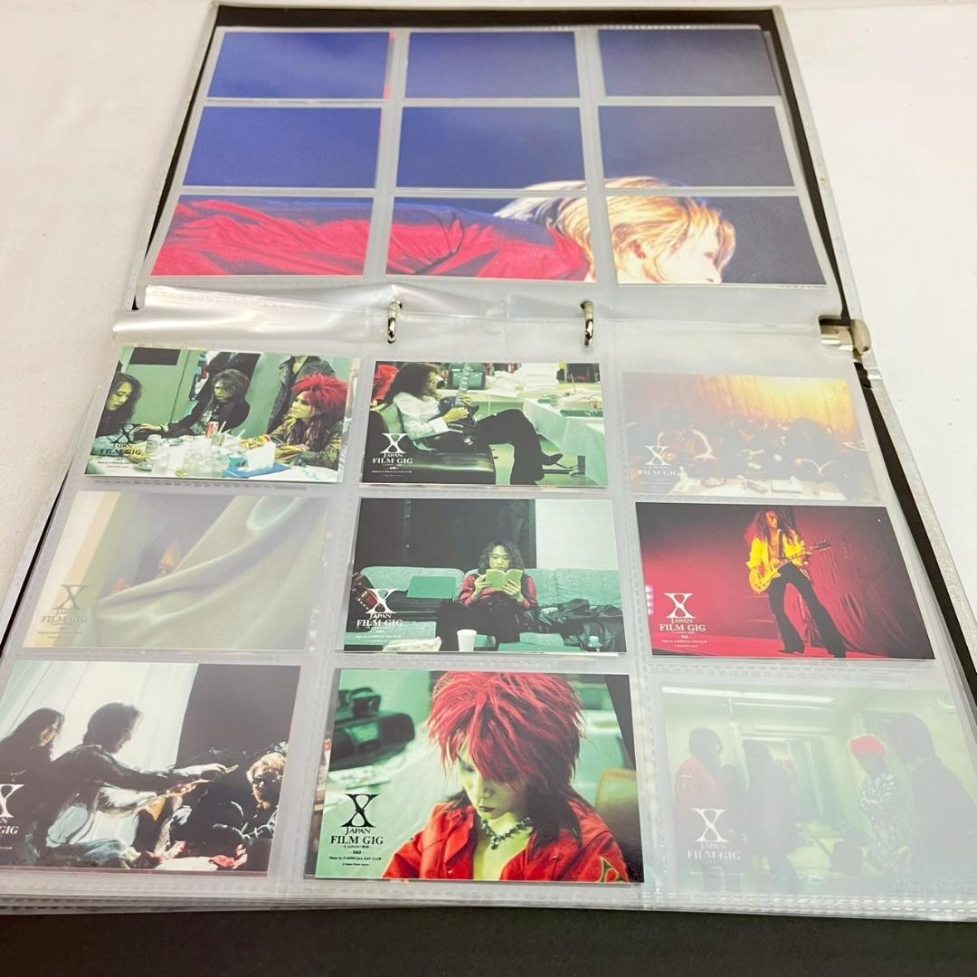 X JAPAN FILM GIG トレーディングカード セット バインダー付き
