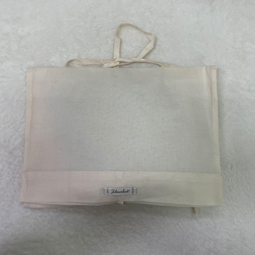 新品未使用　Faliero Sarti ネイビー モダル カシミヤ ストール