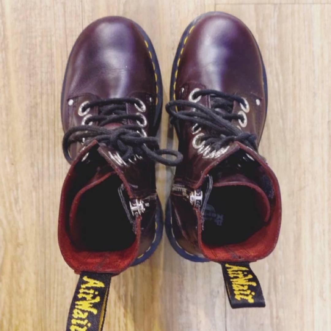 Dr. Martens❤️JADON 8ホールブーツ CHERRY RED UK3