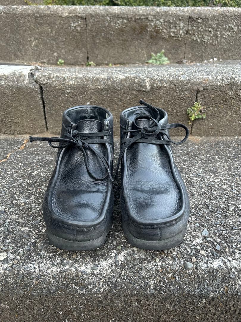 Clarks GORE-TEX レザーブーツ 26.5cm 防水 本革 ブラック