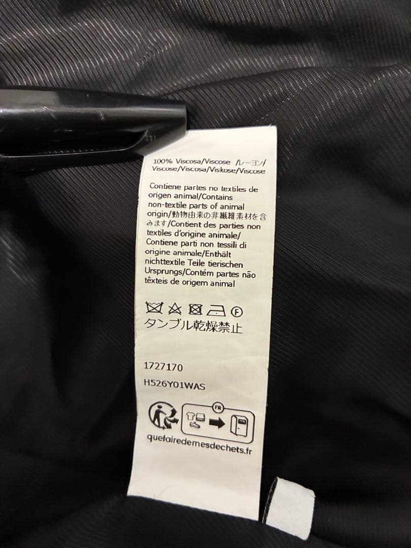 LOEWE スプリング モッズコート ブラック　サイズ46 国内正規品