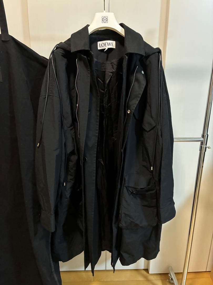 LOEWE スプリング モッズコート ブラック　サイズ46 国内正規品