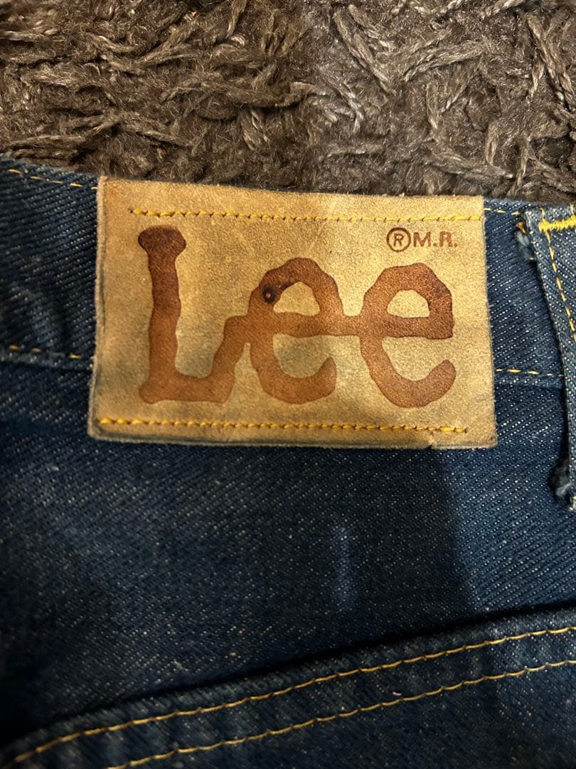 70s Lee フレアデニム　ベルボトム　ユニオンチケット　USA製