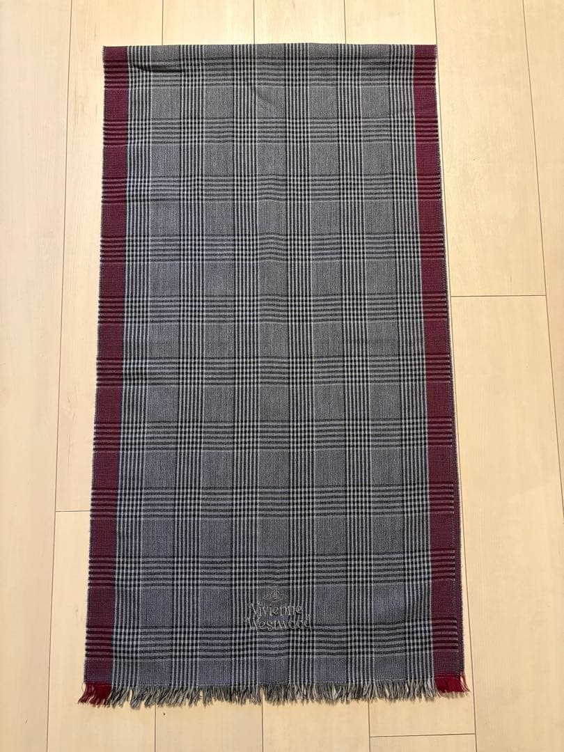【美品】Vivienne Westwood チェック柄ストール