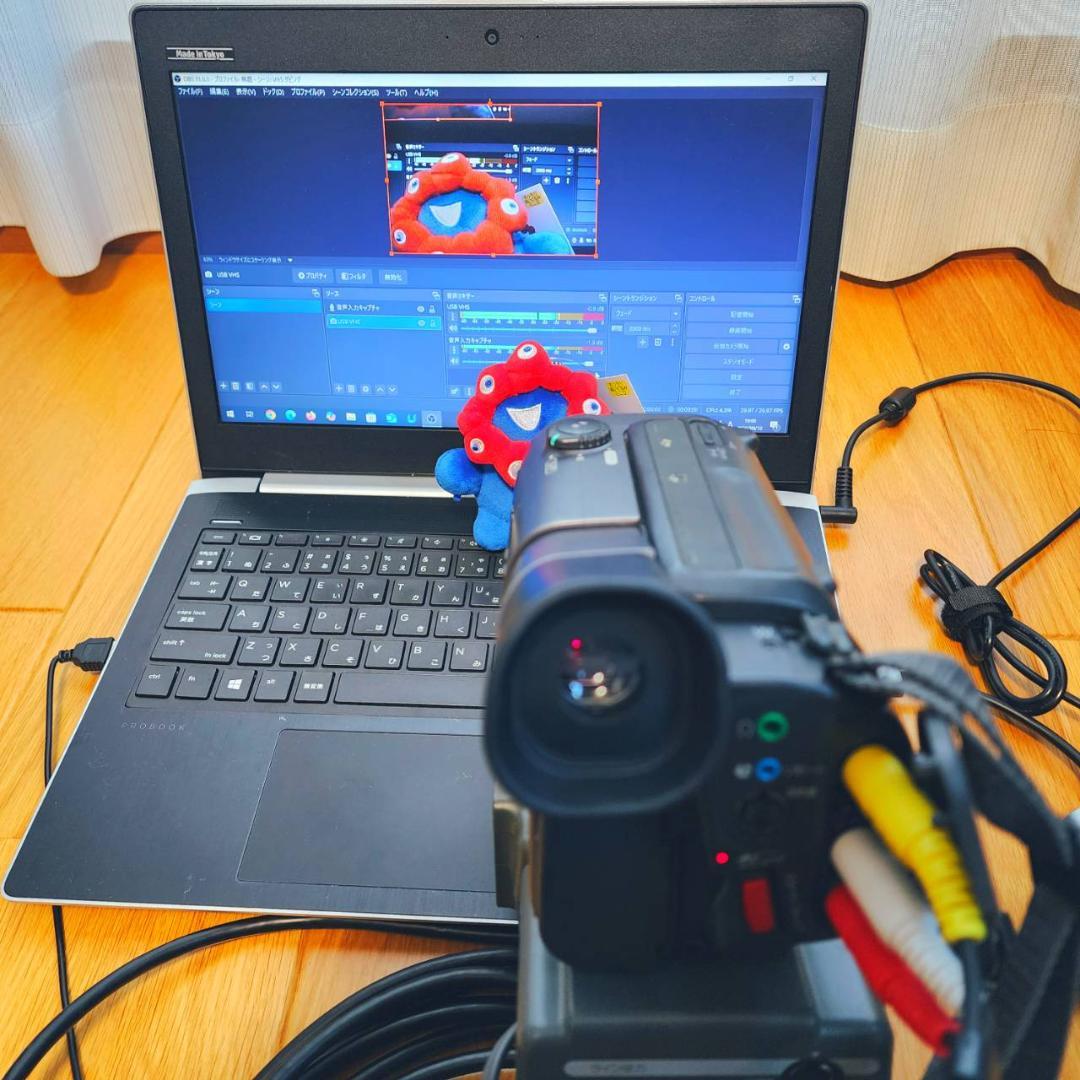 【動作確認済】SONY Hi8 高画質 ビデオカメラ ステーション セット