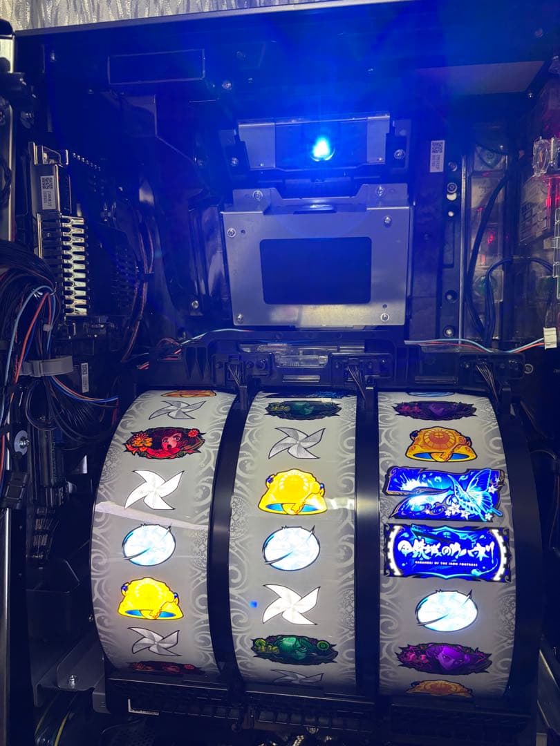 スロット実機 パチスロ 甲鉄城のカバネリ 不要機 美馬パネル