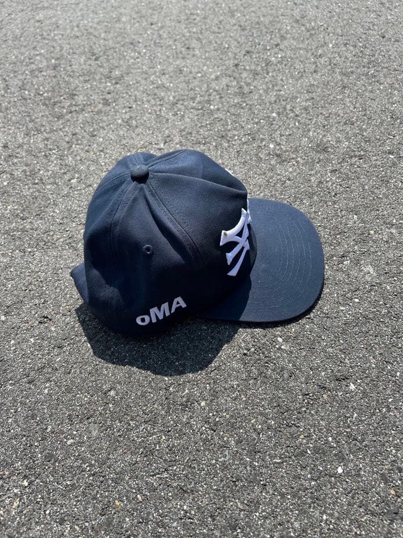 【正規品】oMA キャップ　ネイビー