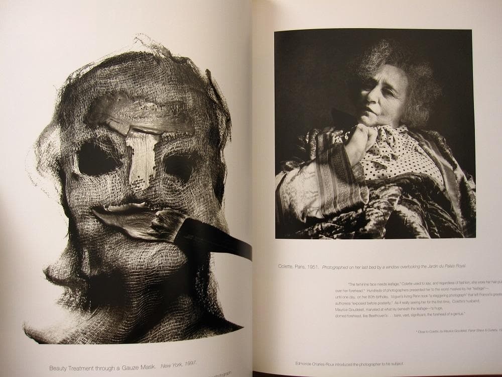 アート・デザイン・音楽 A Notebook at Book / Irving Penn