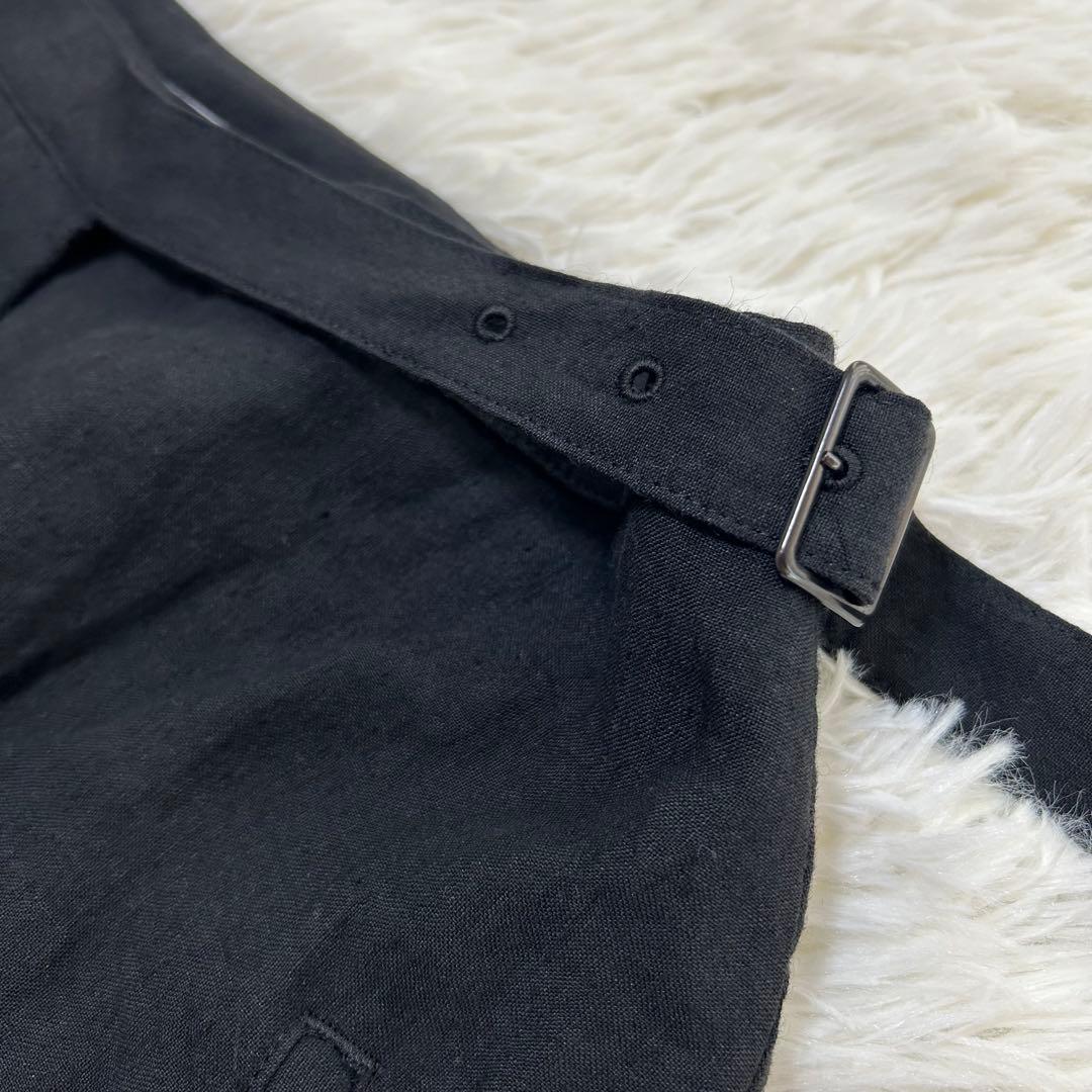 Yohji Yamamoto ヨウジヤマモト リネン 変形ジップ ラップスカート