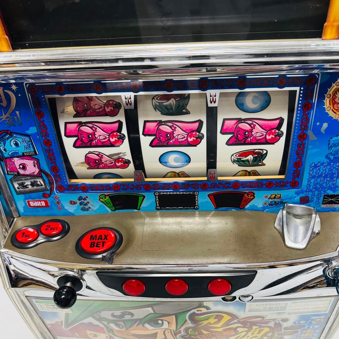 神名機！ パチスロ 初代 忍魂 不要機 無段階ボリューム付き