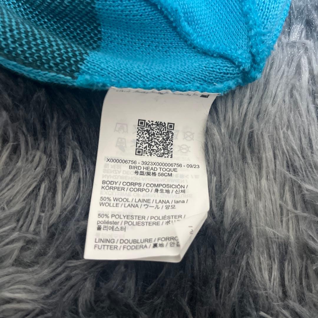 ARC'TERYX(水色)ビーニーニット帽