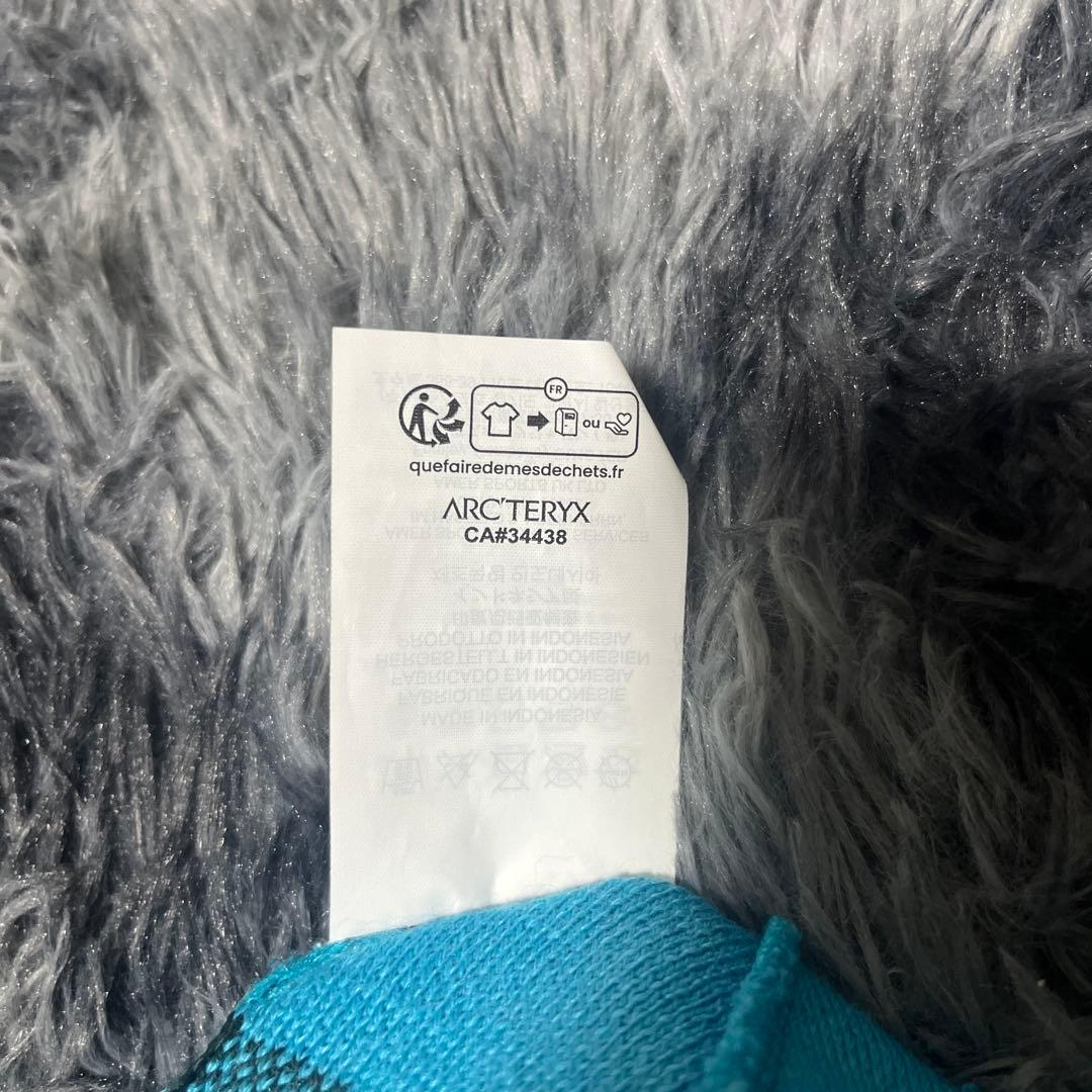 ARC'TERYX(水色)ビーニーニット帽
