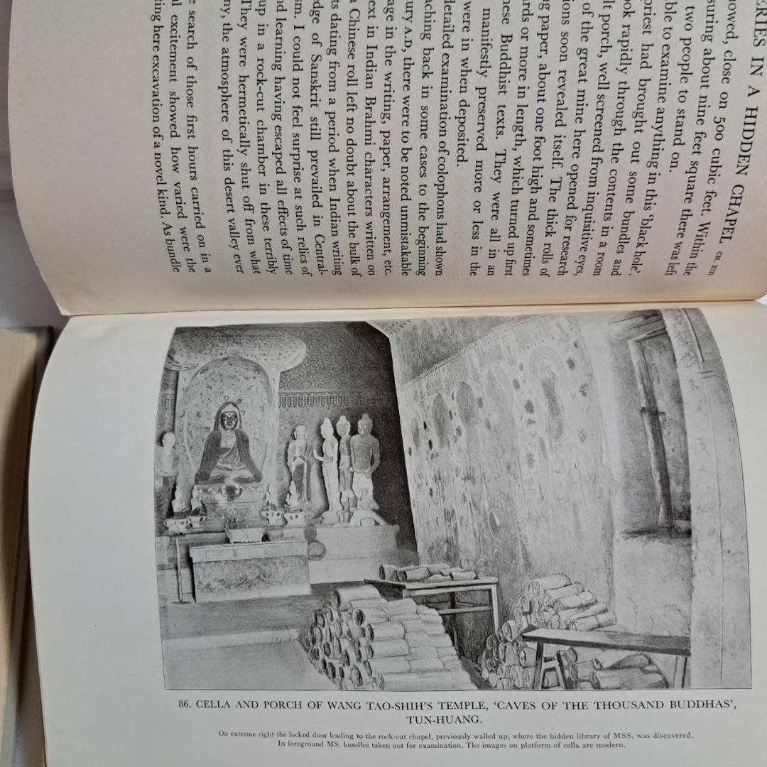 洋書 ON ANCIENT CENTRAL-ASIAN TRACKS by STEIN