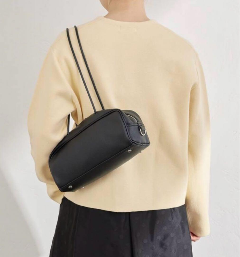 ★新品タグ付★IENA ダブルフェイススナップカーディガン イエロー
