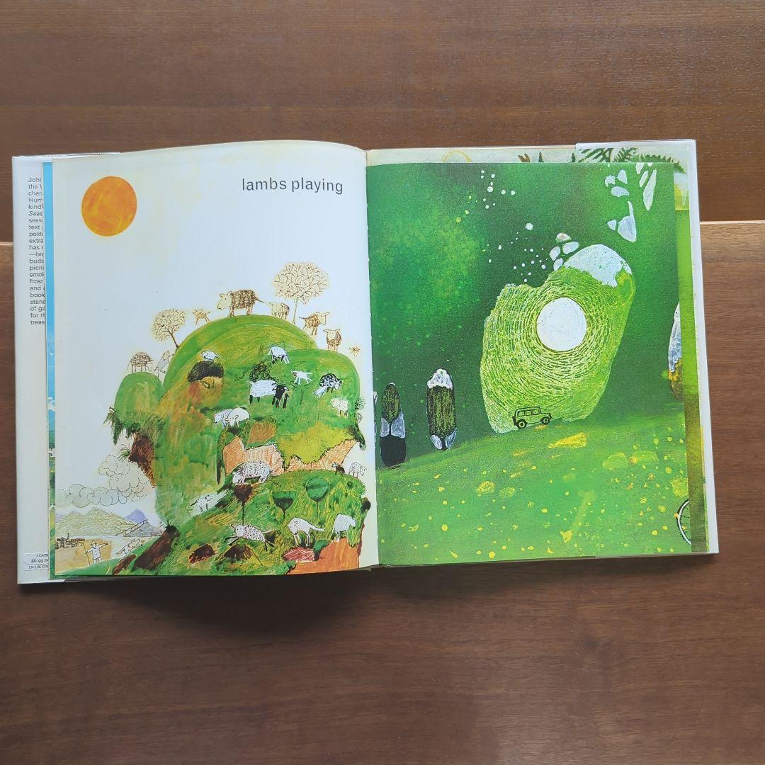 【ヴィンテージ本　大型本　希少本】SEASONS　Jhon Burningham