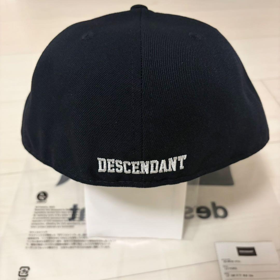 新品未使用 descendant newera キャップ 7 5/8