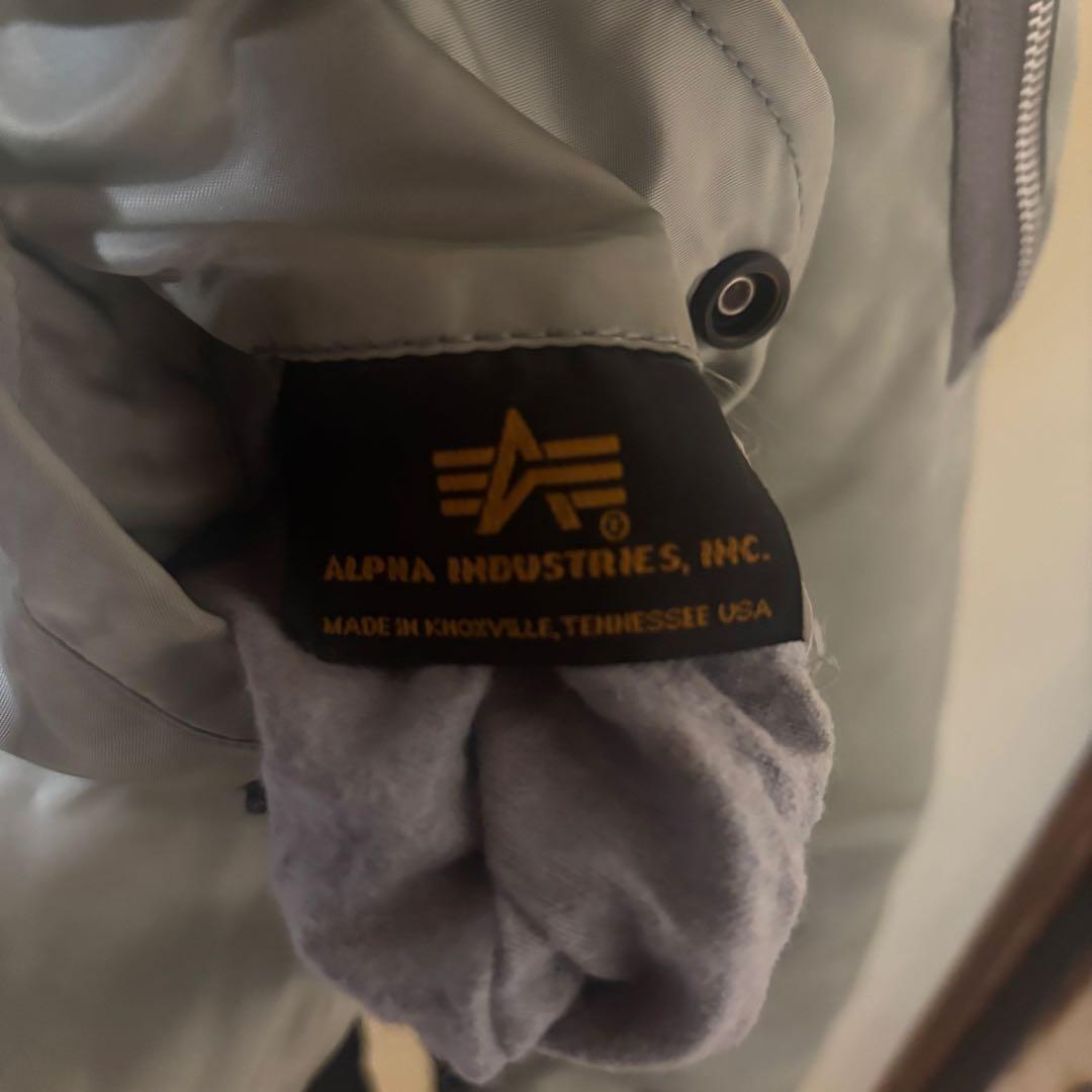 Alpha Industries MA-1 フライトジャケット グレー