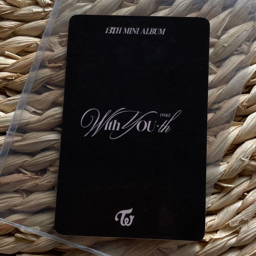twice チェヨン 限定 事前収録 With YOU-th サノク トレカ