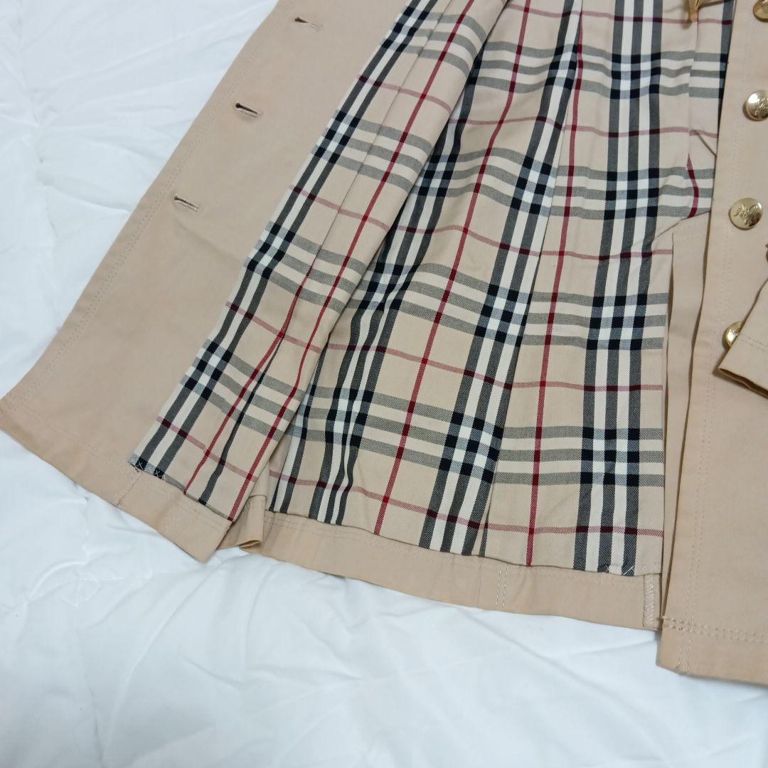 BURBERRY バーバリーブルーレーベル トレンチコート ノバチェック 38