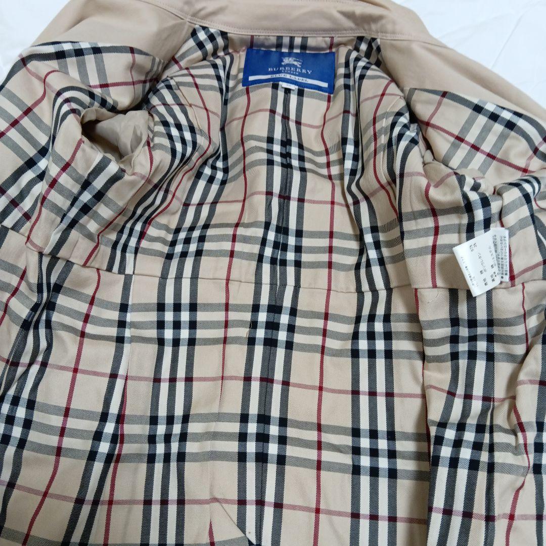 BURBERRY バーバリーブルーレーベル トレンチコート ノバチェック 38