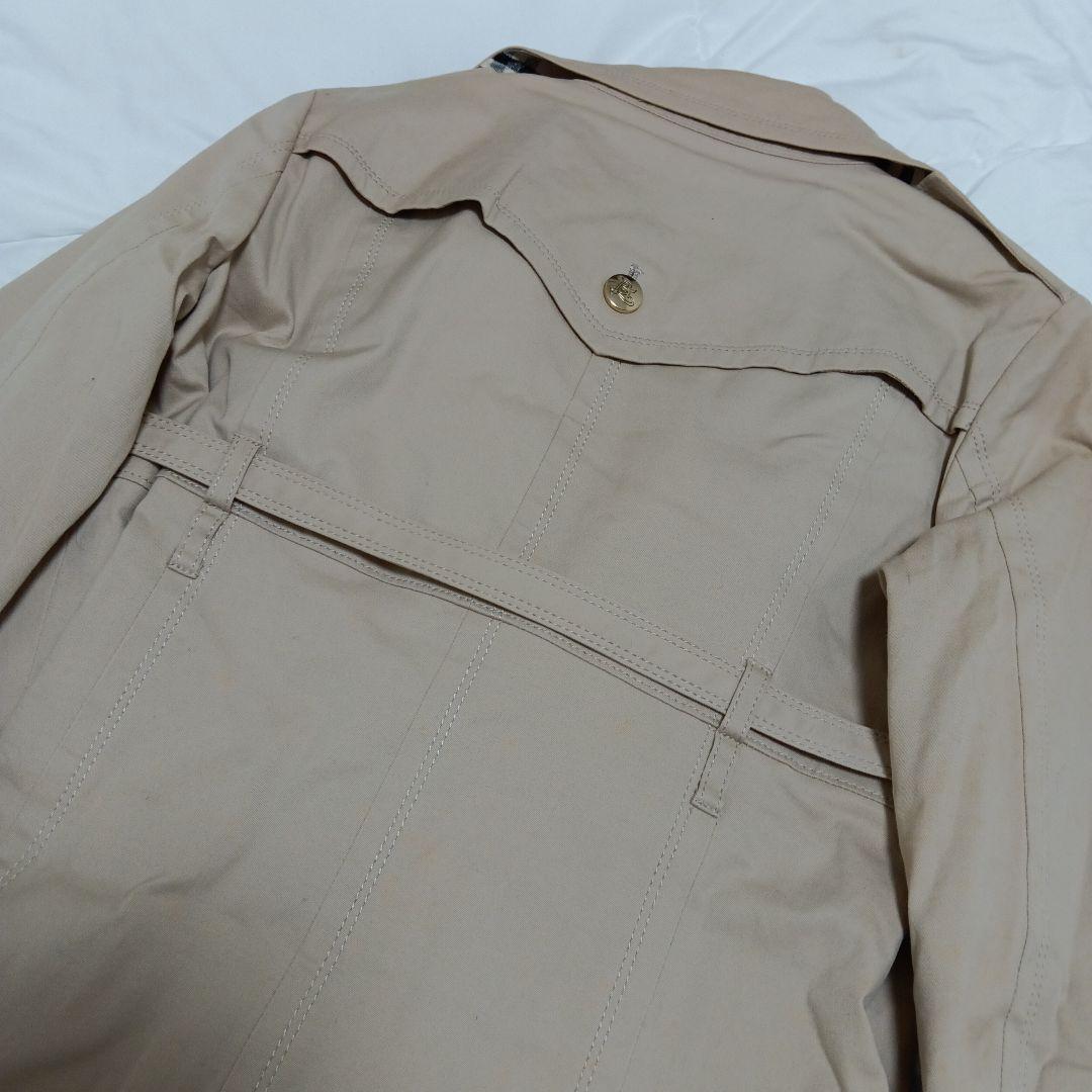 BURBERRY バーバリーブルーレーベル トレンチコート ノバチェック 38