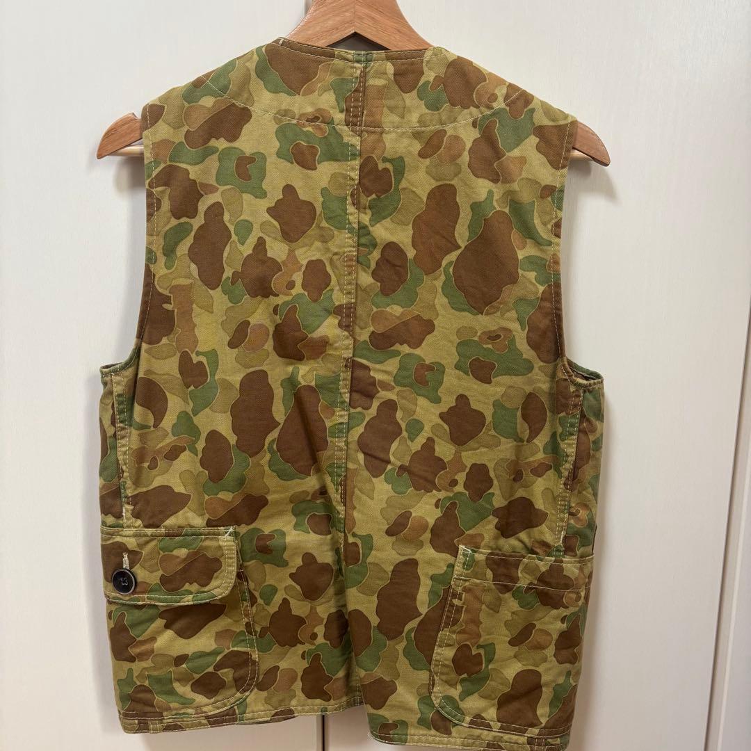 【極美品】サムライジーンズ M ベスト カモフラ
