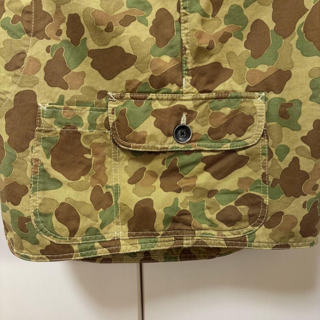 【極美品】サムライジーンズ M ベスト カモフラ
